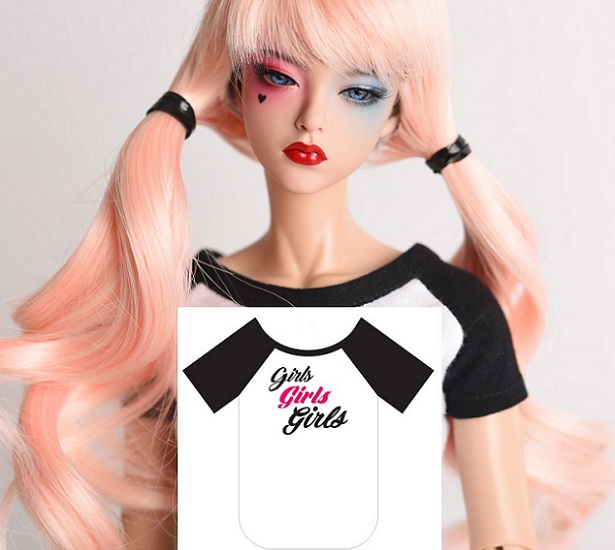 Graphic T-Shirt - Girls Girls Girls
